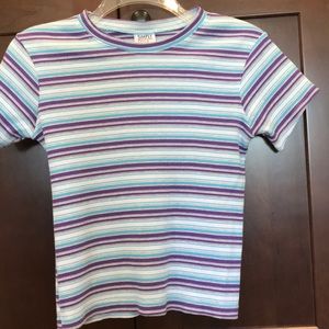 Girls Simply Basic Striped T-Shirt